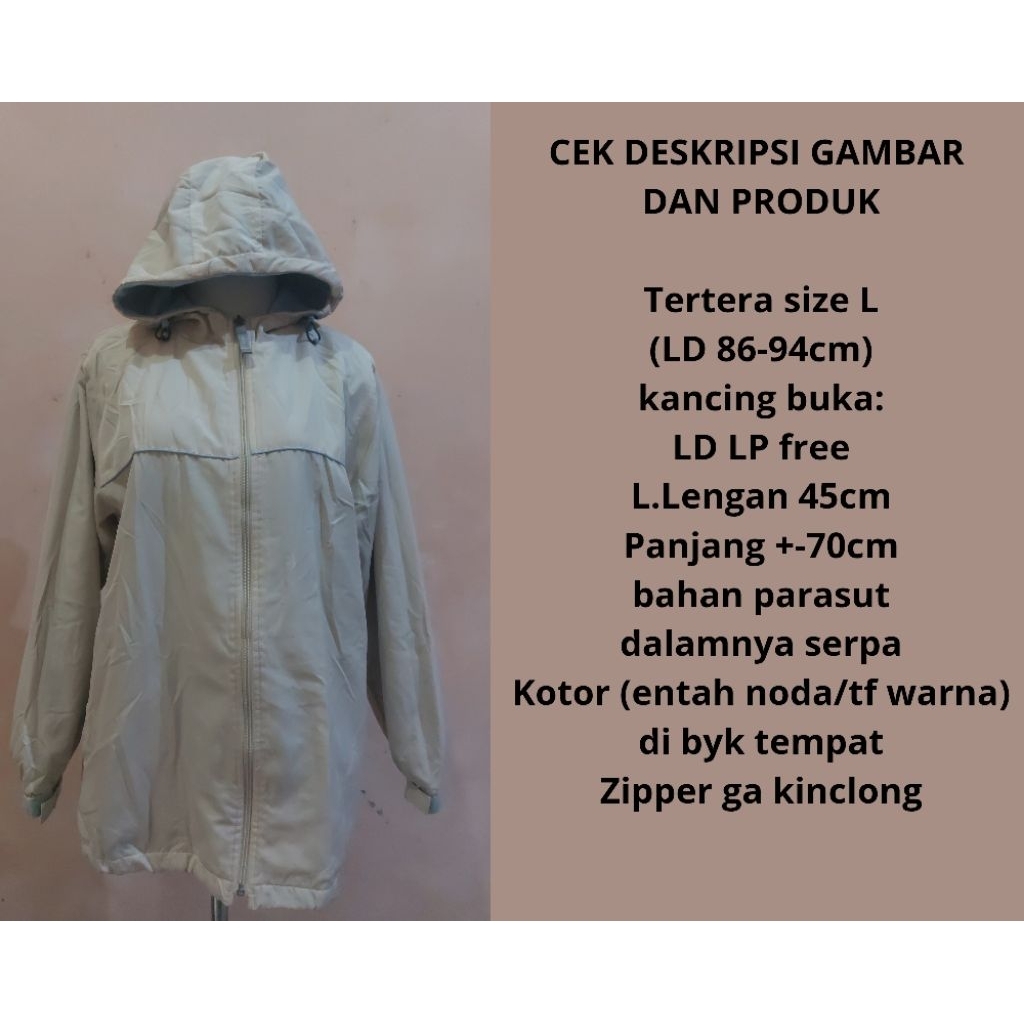 Jacket / Mantel ada Defek