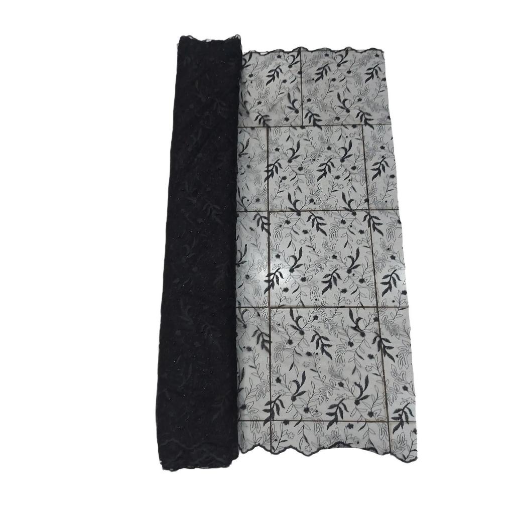 Rumah Tailor - Kain Tile Mutiara Akar Meteran Untuk Kebaya Pesta Wisuda Umtuk Outer Satin