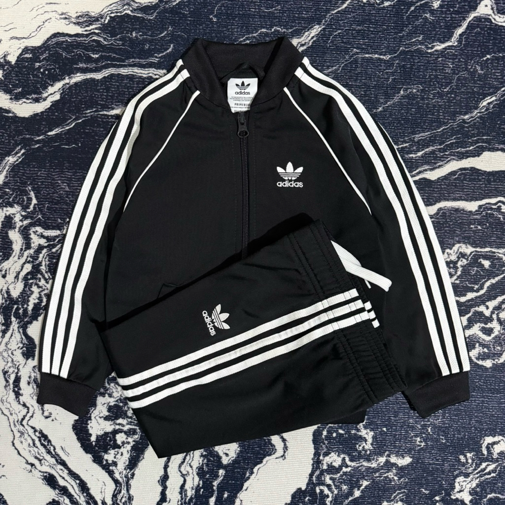 Toodler adidas sst set superstar tracktop black