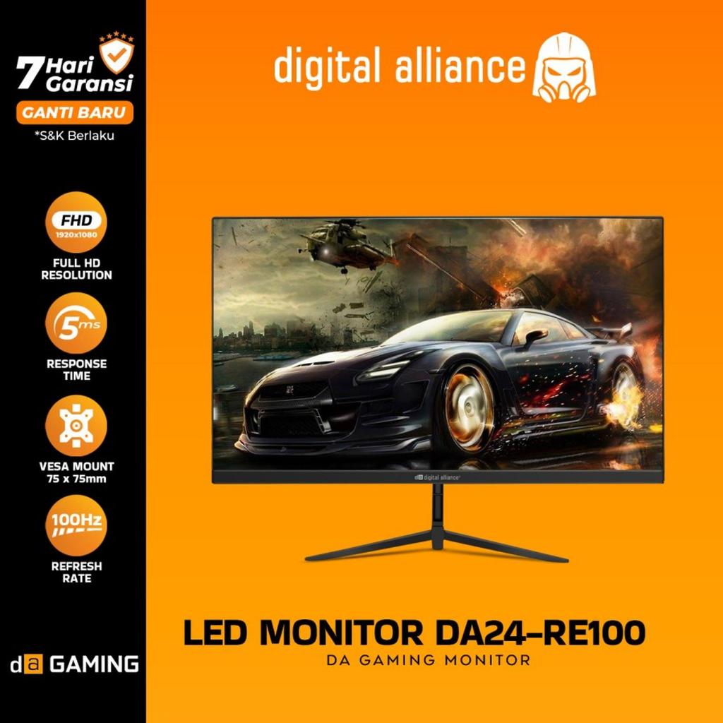 Digital Alliance DA24RE100 24" inch 100Hz IPS FHD 99% SRGB 5ms HDMI DA24-RE100