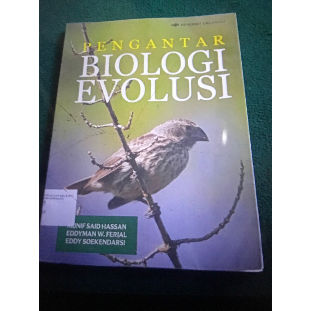 buku pengantar biologi evolusi(buku lebar)