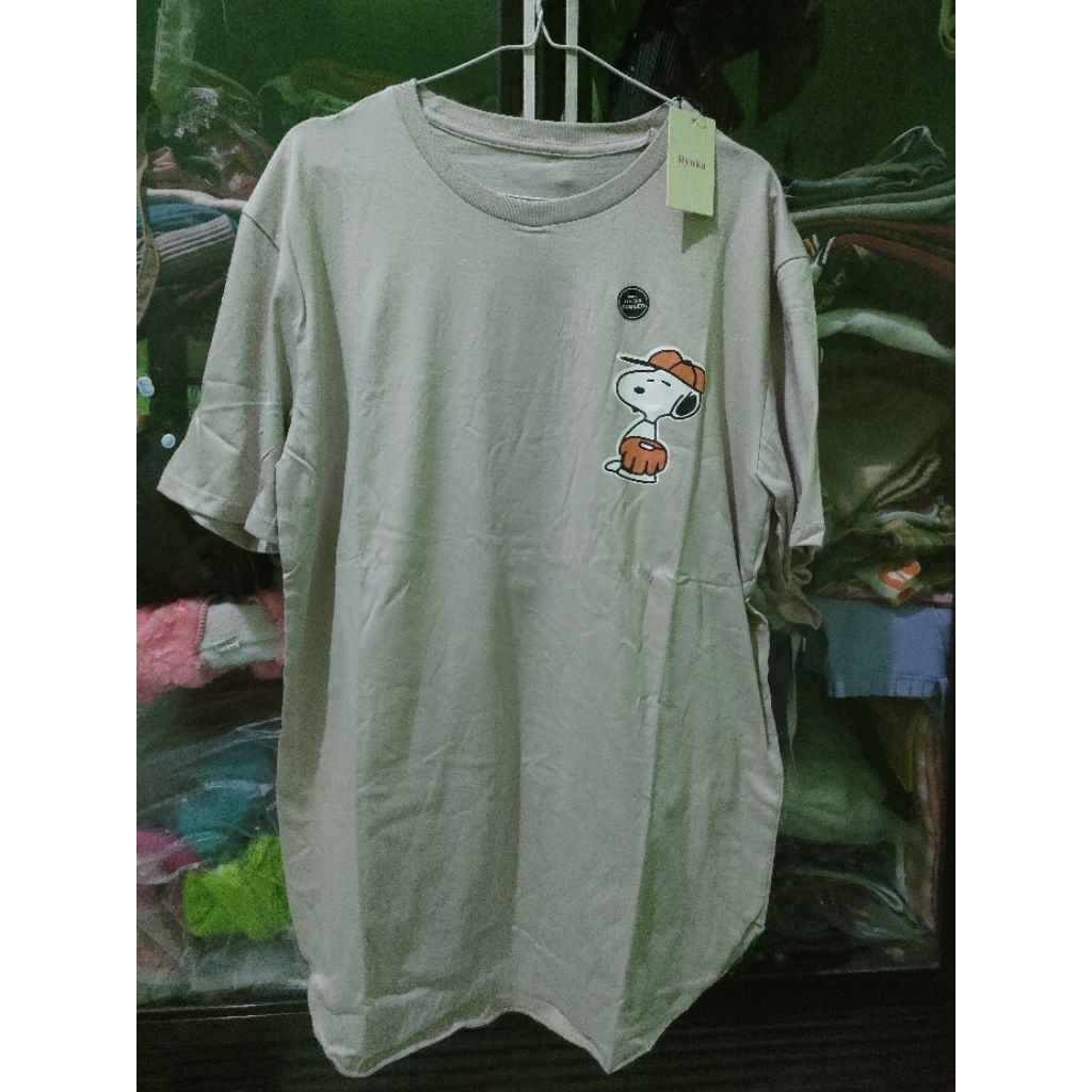 Kaos Ryuka oval LD 110/kaos oversize *tanyakan stok sebelum memesan