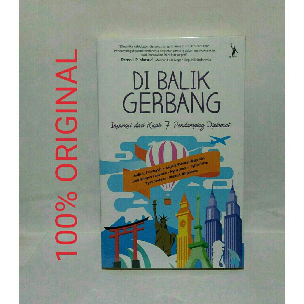 [Preloved] Buku : DI BALIK GERBANG Inspirasi dari Kisah 7 Pendamping Diplomat (Andis E. Faizasyah dk