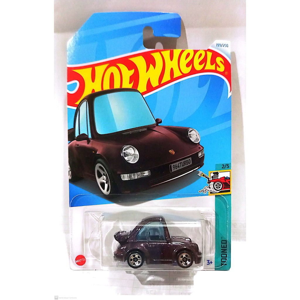 HOT WHEELS PORSCHE 911 TURBO TOONED