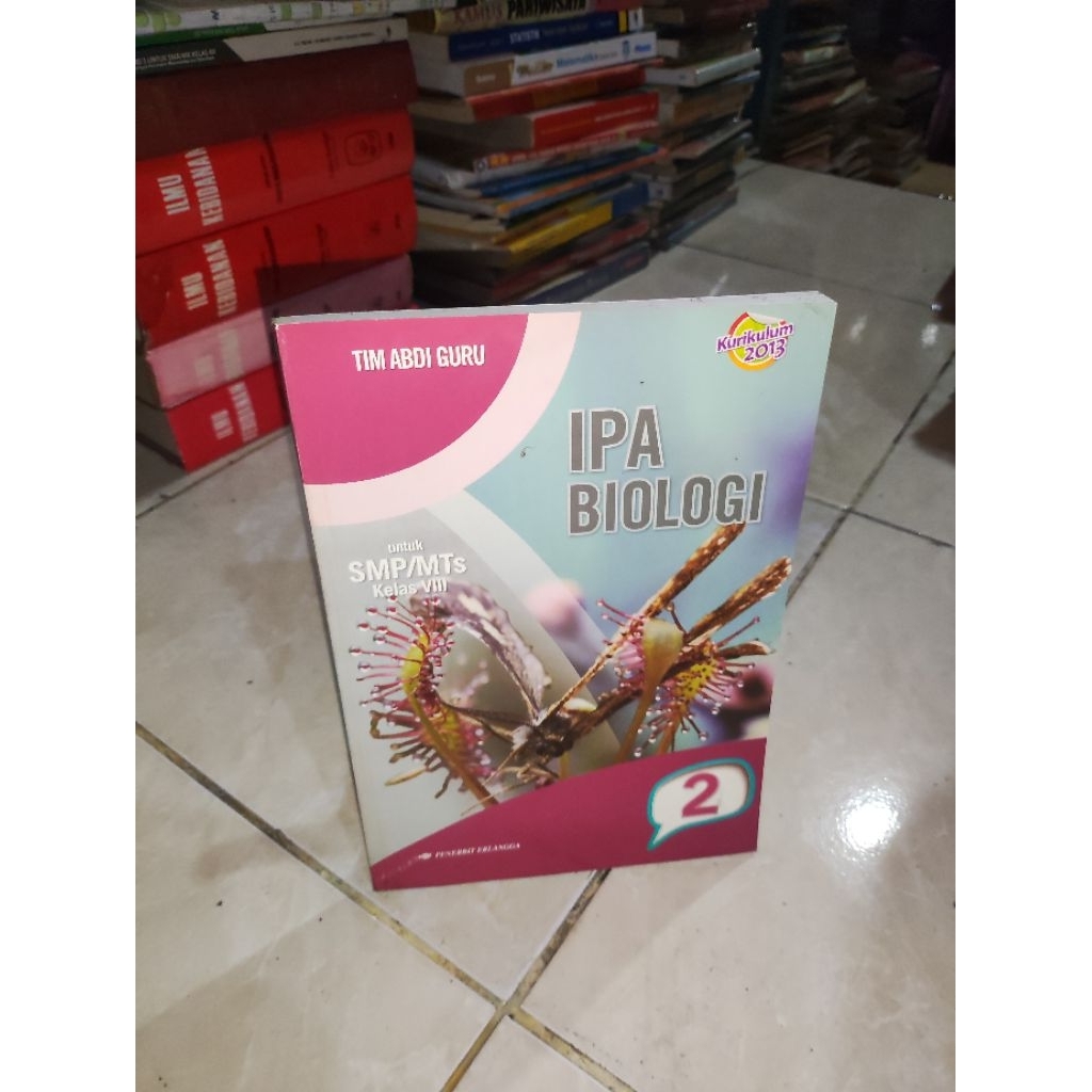 BUKU IPA BIOLOGI 2 UNTUK SMP MTS KELAS 8