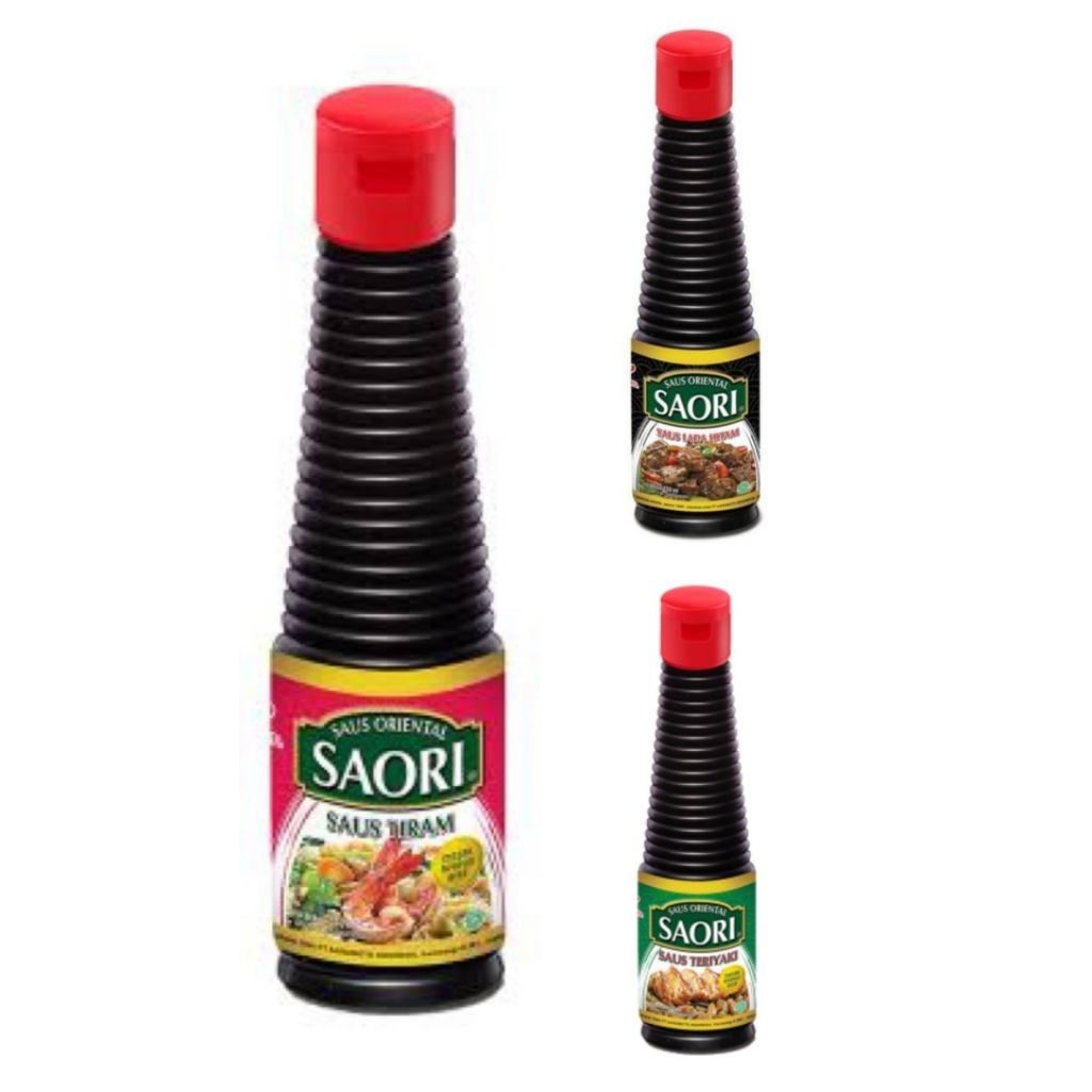 [ Harga Perbotol ]Saori Saus / Tiram/ Teriyaki/Lada Hitam