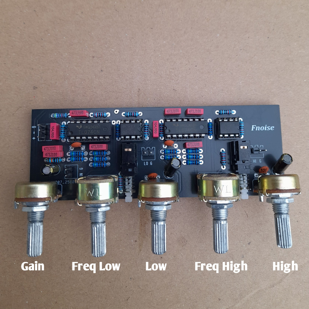 Kit Crossover Aktif 2 Way Balap