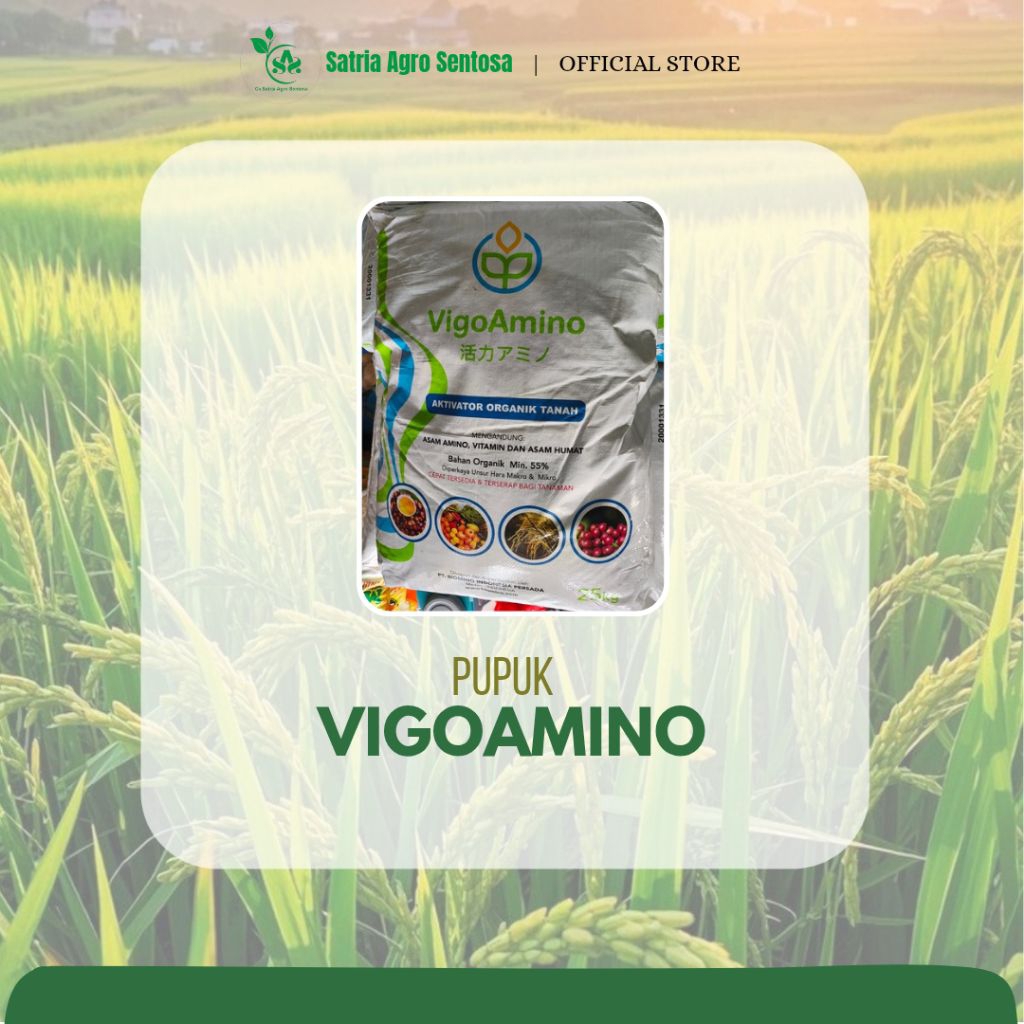 PUPUK VIGOAMINO ASAM HUMAT 25KG