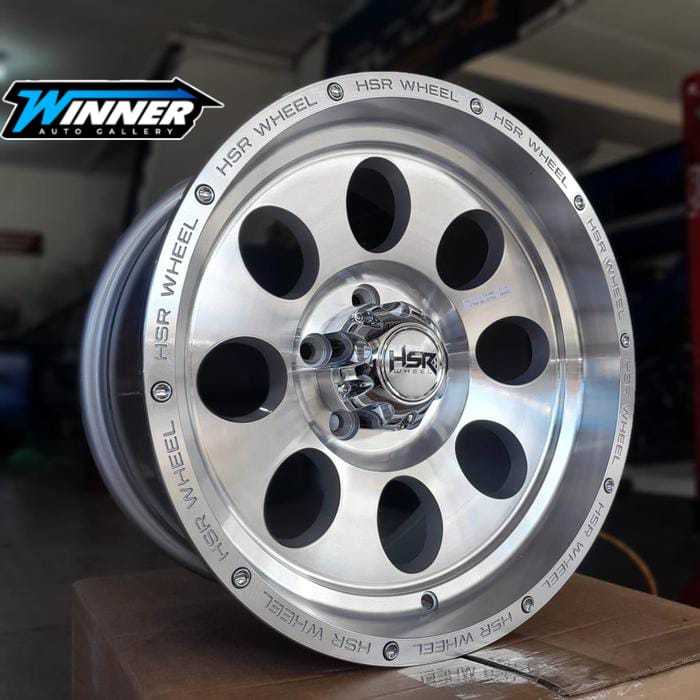 velg hsr duffy r16 lebar8 pcd5x114 hrga 4pcs et0 silver dash