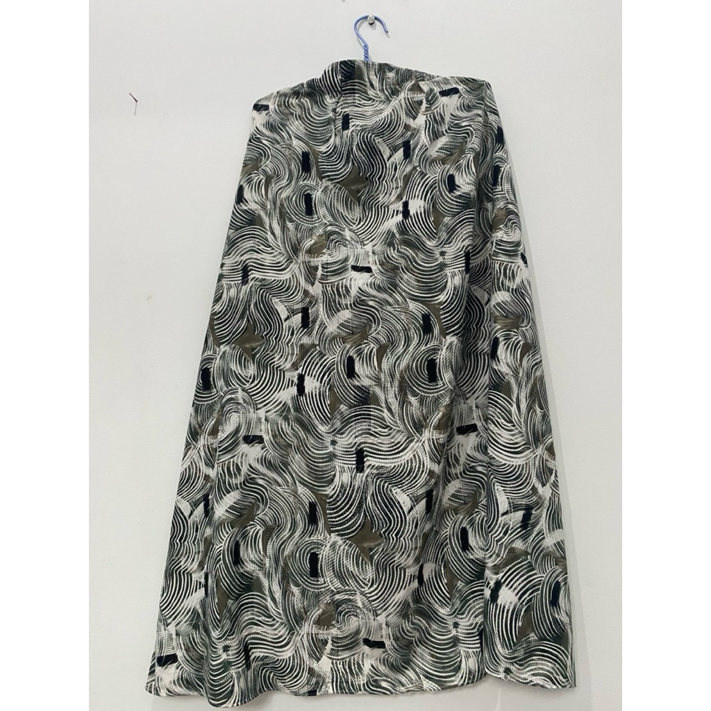 PRELOVED Rok Lilit Kain Renda Tali Rok Muslimah