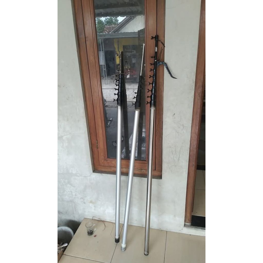 galah pikat perkutut kantau tegek perkutut ukuran 8.5m bahan setenlis