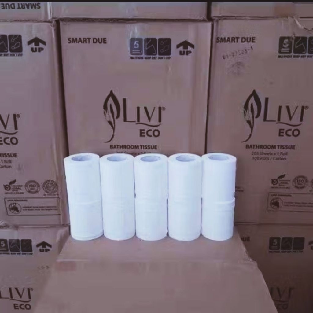 TISU LIVI SMARTDUE TOILET 250'S 100ROLL / TISU TOILET / TISU ROLL