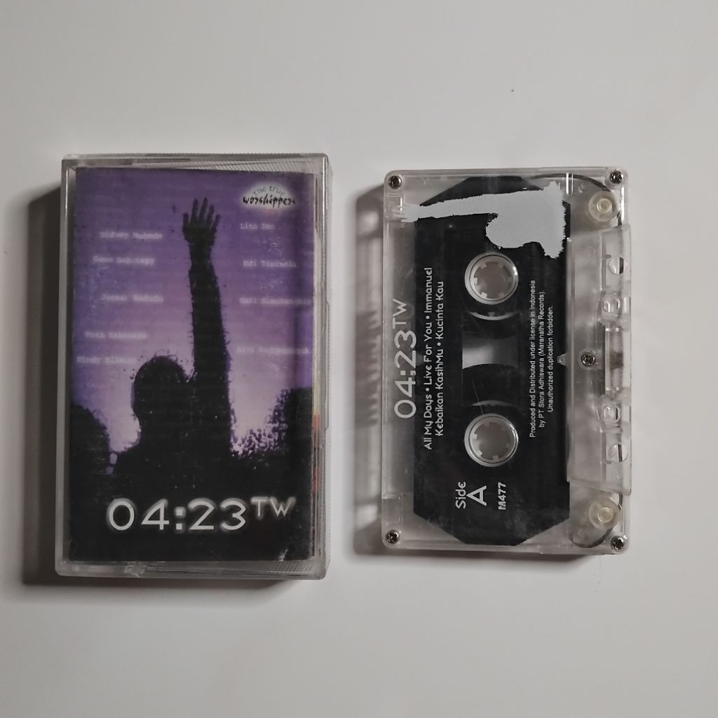 Kaset Pita 04:23 TW / All My Days The True Worshippers Rohani Maranatha