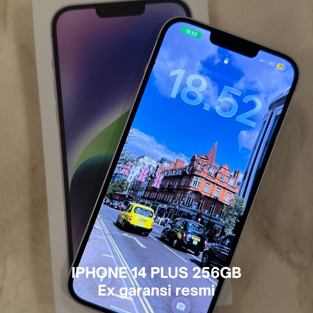 iphone 14 plus 256GB second ex resmi