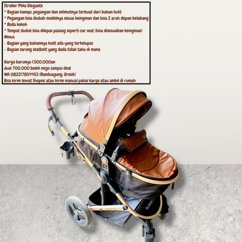 Stroller Pliko Elegante
