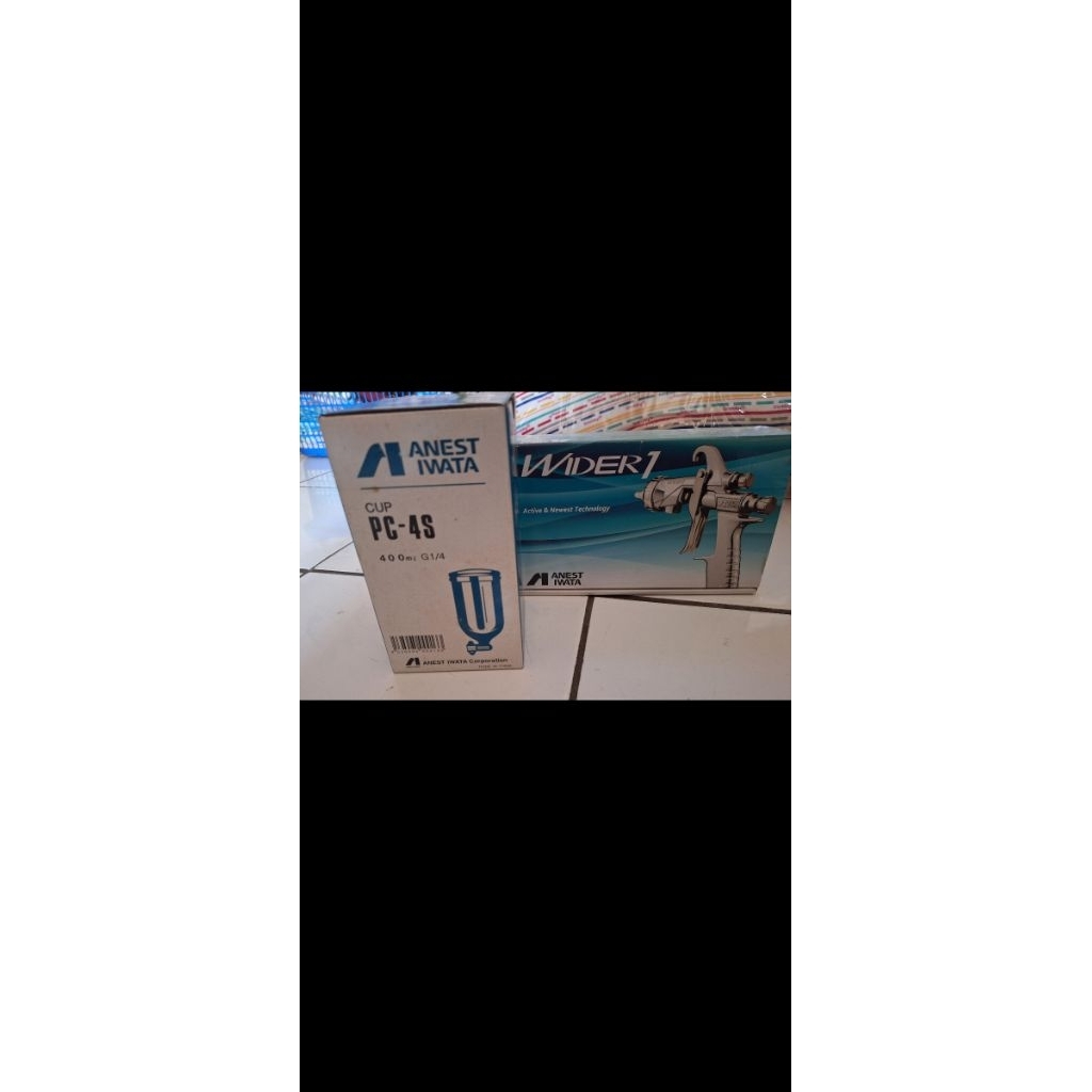 spraygun iwata original 1 set tabung