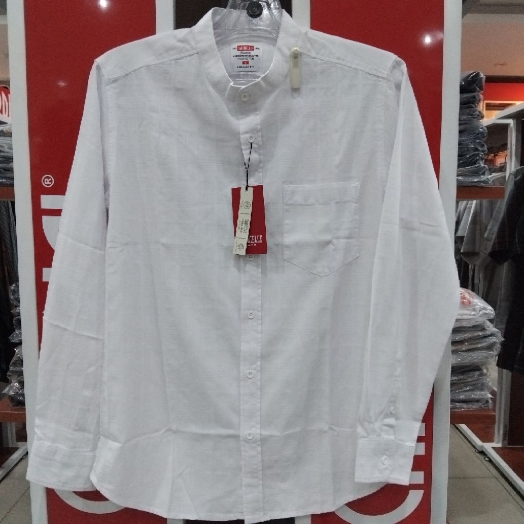 gabrielle kemeja koko lengan panjang motif kotak kotak original