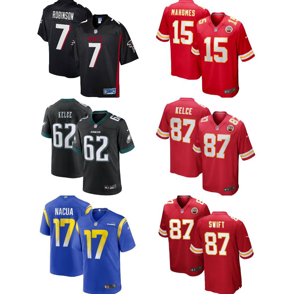 JERSEY BAJU NFL AMERICAN FOOTBALL LENGKAP TEAM DAN SIZE KECIL BESAR JUMBO TERLARIS BAJU NFL ANY