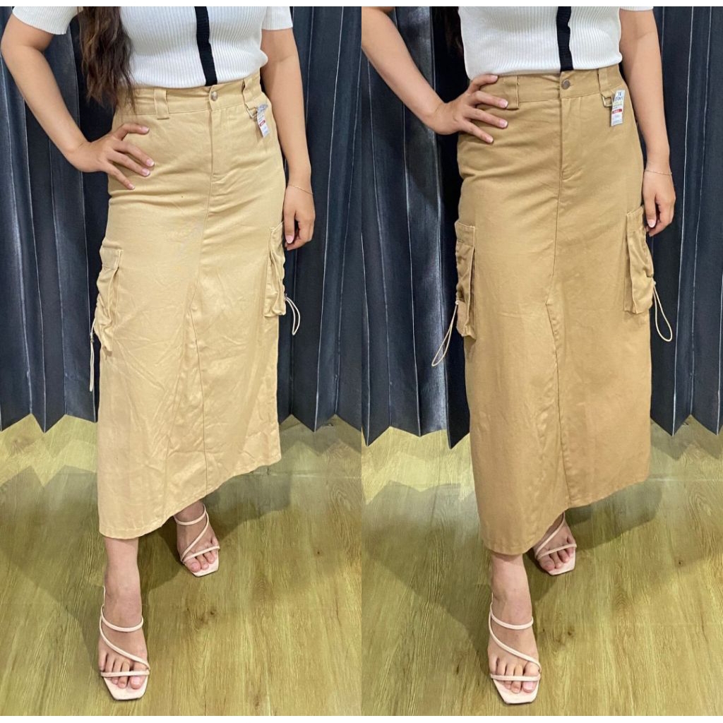 Rok Cargo Panjang /Rok Cargo /Rok Panjang /Rok