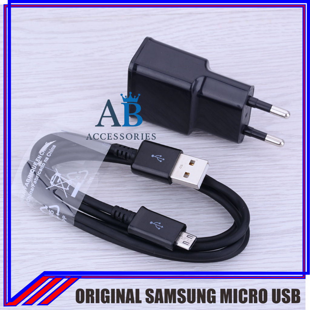 Charger Samsung A01 A02 A03 A10 A10S J2 Prime J7 J5 Micro Usb Fast Charging Original Casan Carger Hp