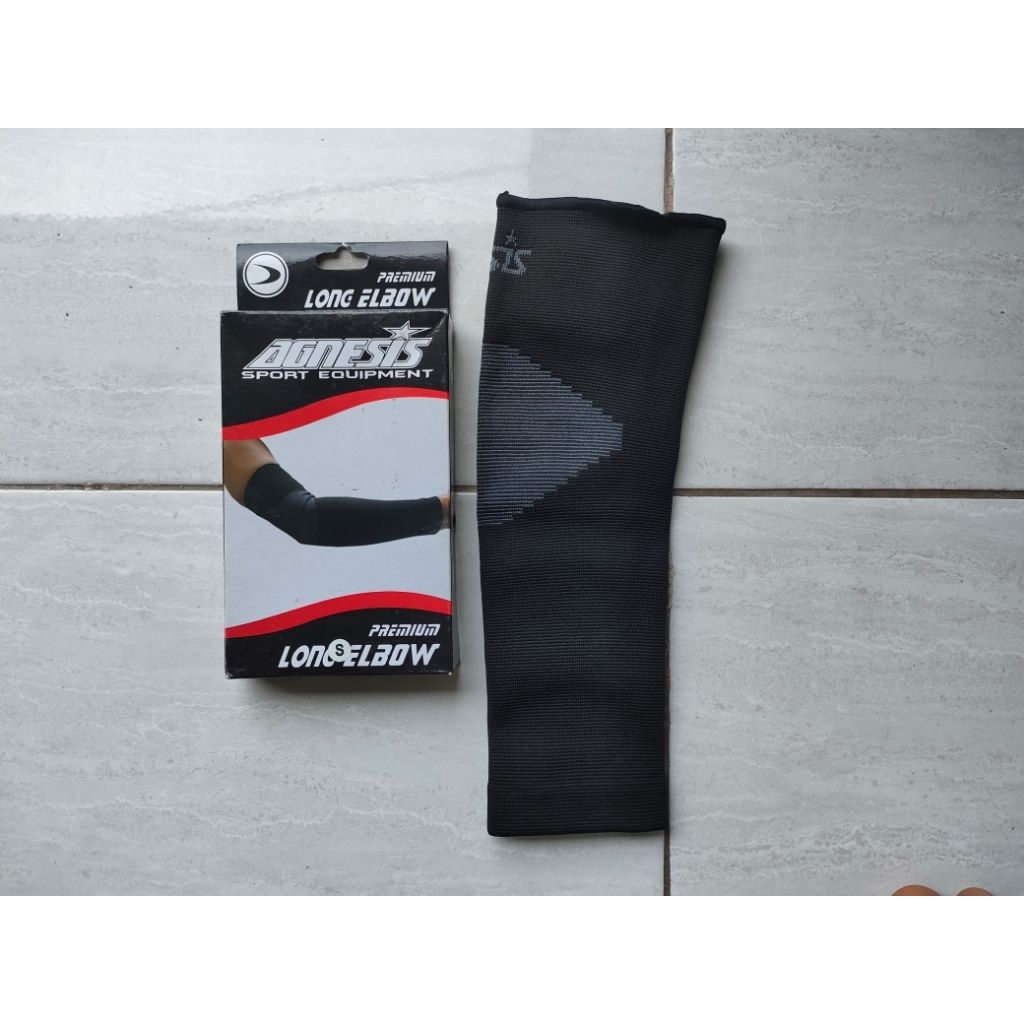 COD Deker siku Deker tangan pelindung tangan Deker lengan panjang agnesis warna hitam