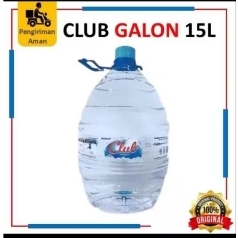 Club Air Mineral 15 Liter Galon