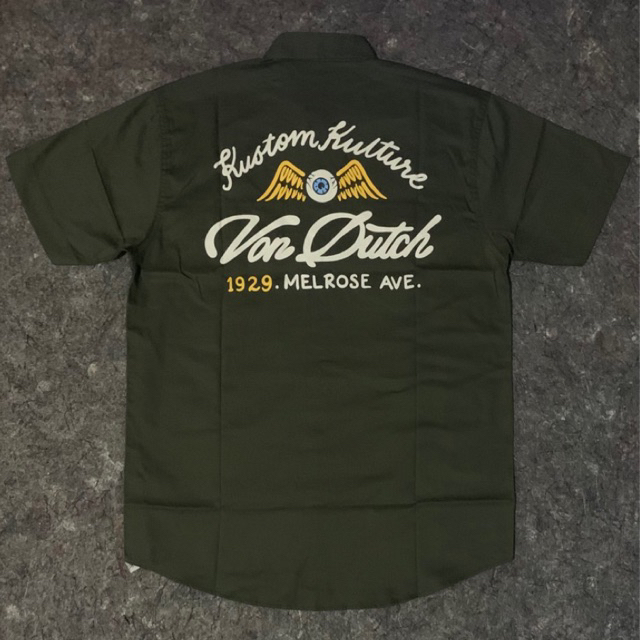 Workshirt Von Dutch 1433 Army Green