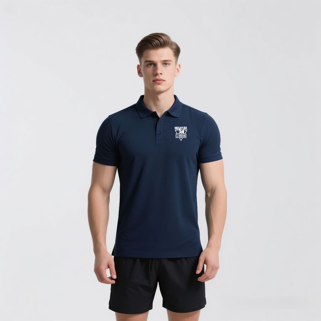 Madaha Polo shirt Dry Fit Kaos Kerah Lengan Panjang Jersey Olahraga Mountain Climbing Legacy