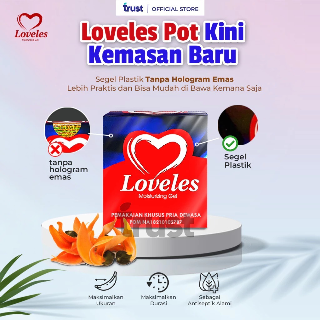 PROMO NEW PRODUK Loveles moisturizing gel asli original ampuh tanpa efek samping