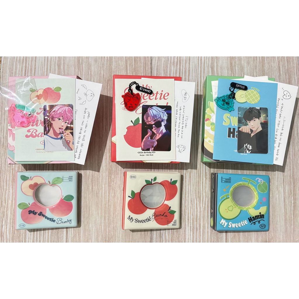 [READY] Official Birthday Kit PLAVE bamby Eunho Hamin 2024 | Bday Kit PLAVE Bamby Eunho Hamin Photoc