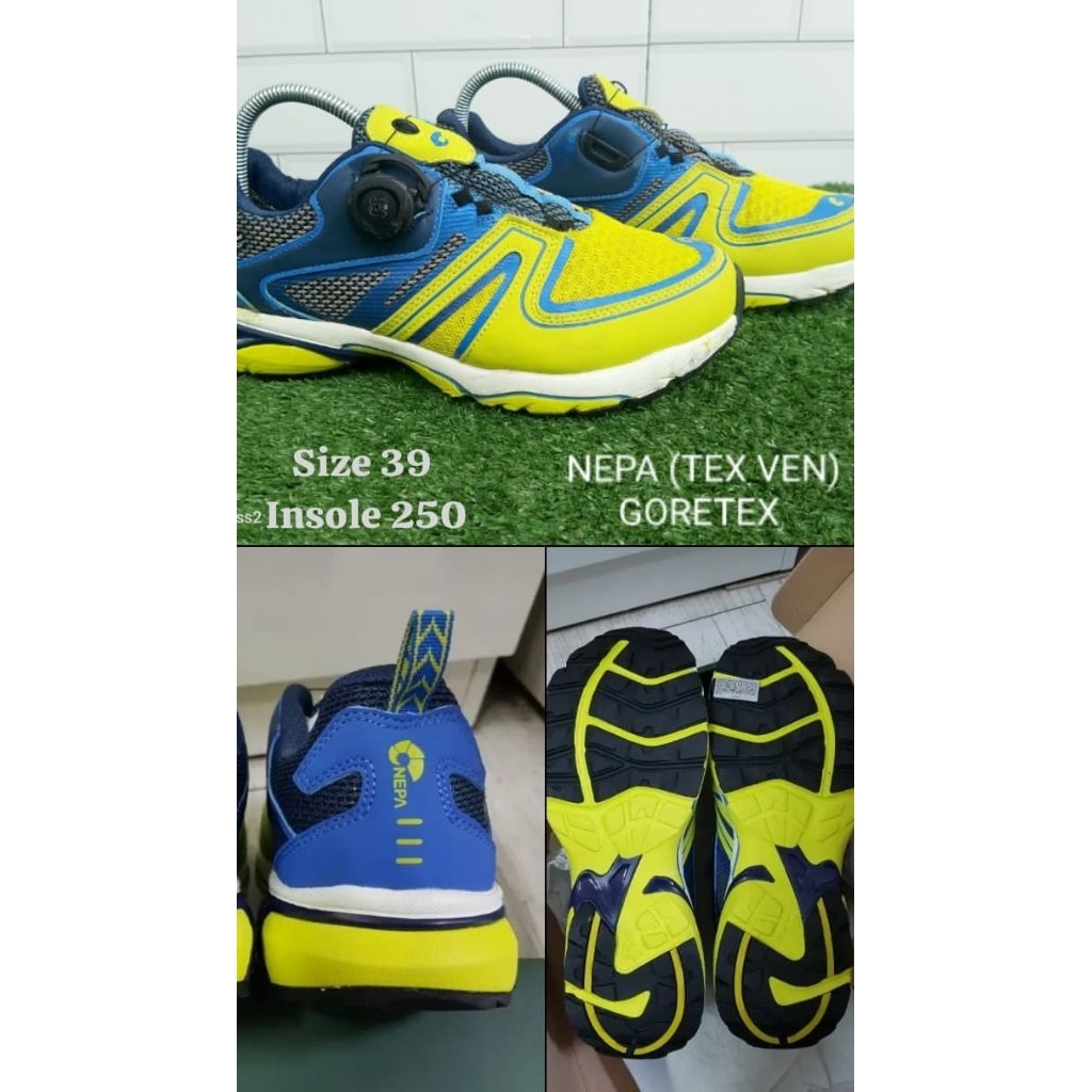 Sepatu trail running Hiking Outdoor trekking NEPA GORETEX BOA SYSTEM (39-250)