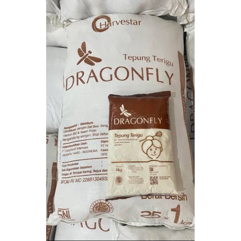 TEPUNG TERIGU DRAGONFLY 1 SAK (instant)
