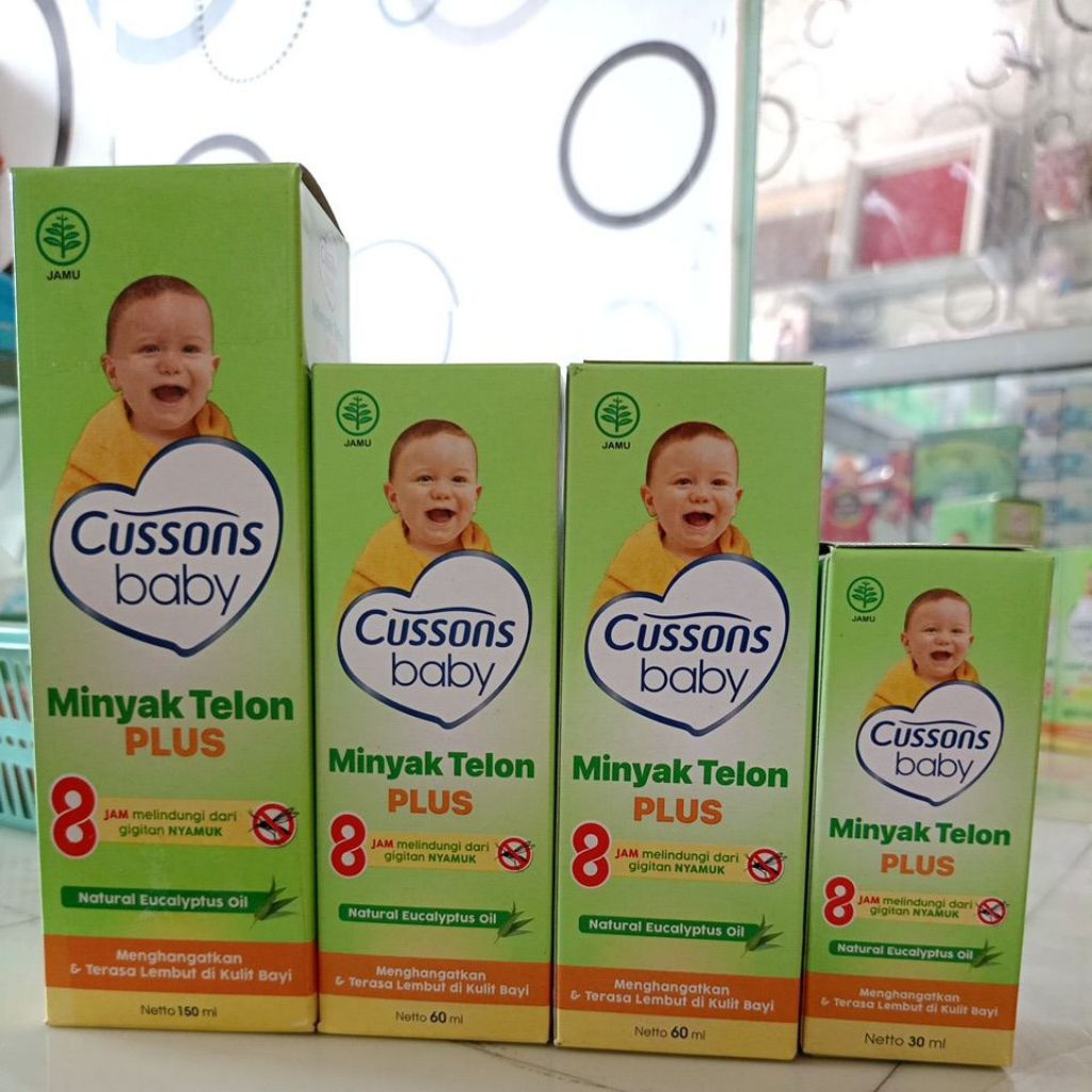 minyak telon plus Cussons baby/minyak telon natural eucalyptus oil/cussons baby