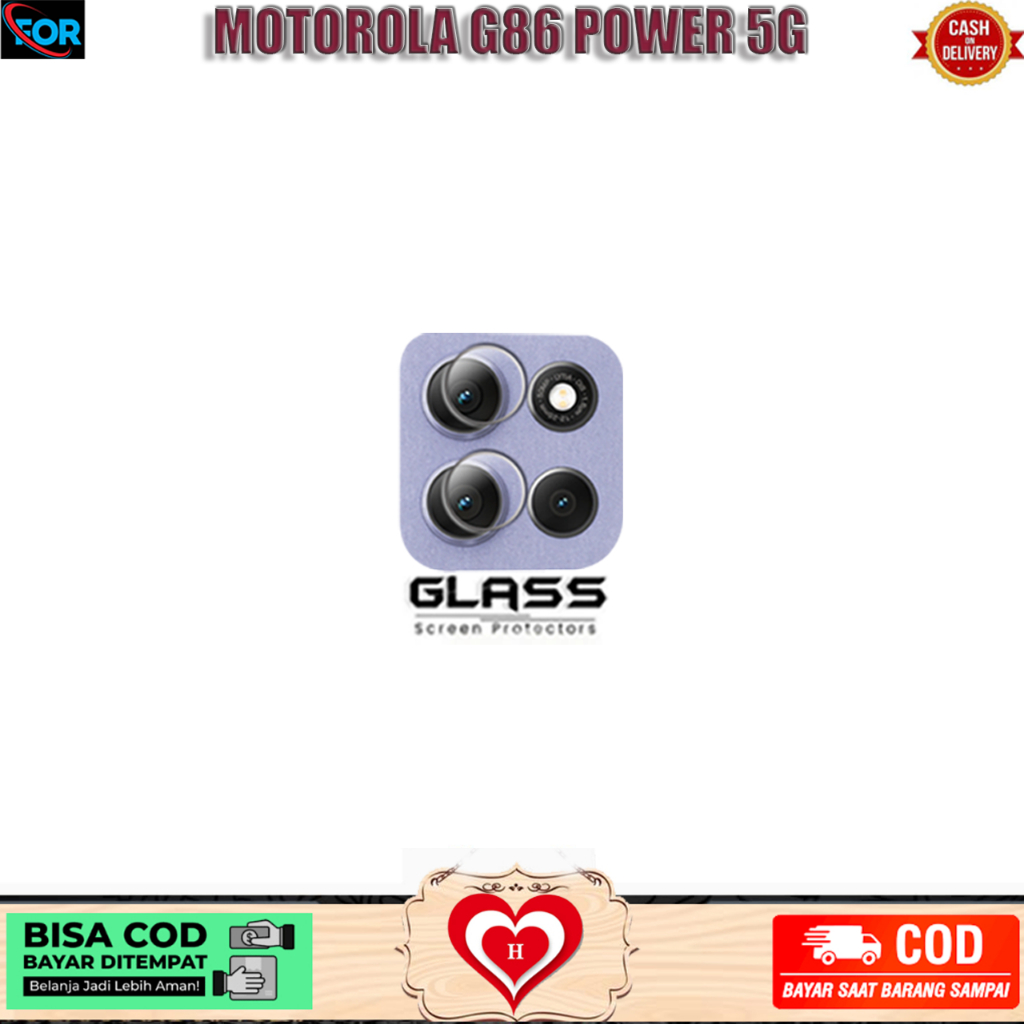 TEMPERED GLASS CAMERA MOTOROLA G86 POWER 5G SCREEN PROTECTOR