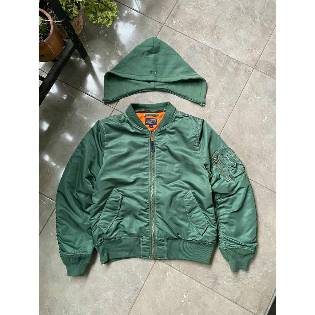 Jaket Alpha Industties MA1 Natus Jaket scnd