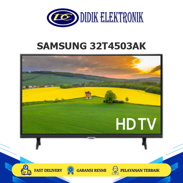 SAMSUNG 32T4503AK Smart TV 32 Inch 4K UHD HDR 10+ Dolby Digital Plus Slim design