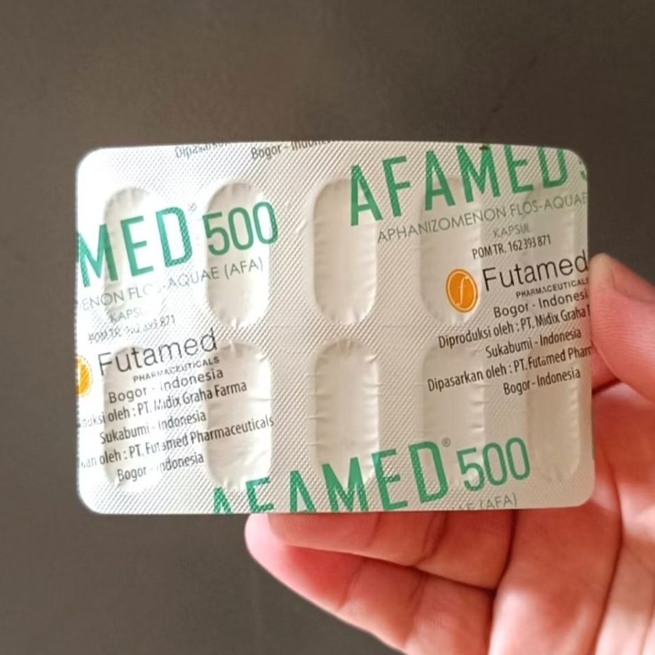 AFAMED 500 STRIP 10;KAPSUL MEMBANTU MEMELIHARA DAYA TAHAN TUBUH