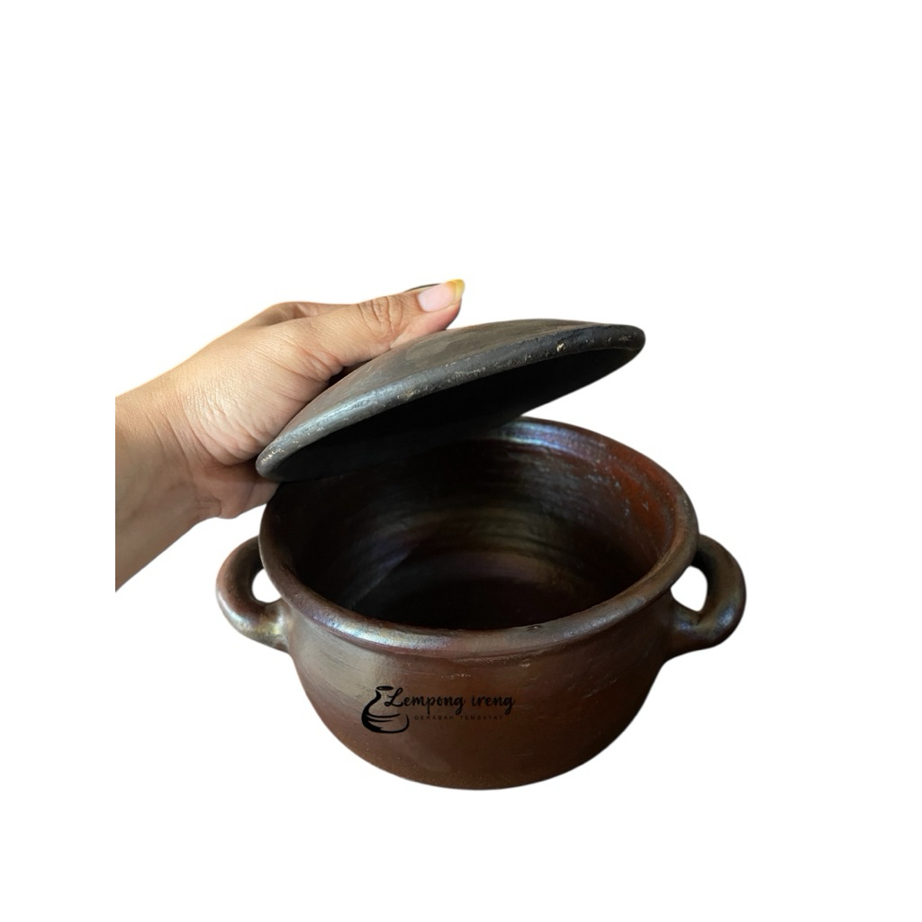 PANCI GERABAH TANAH LIAT DIAMETER 16cm GERABAH TANAHLIAT BAYAT