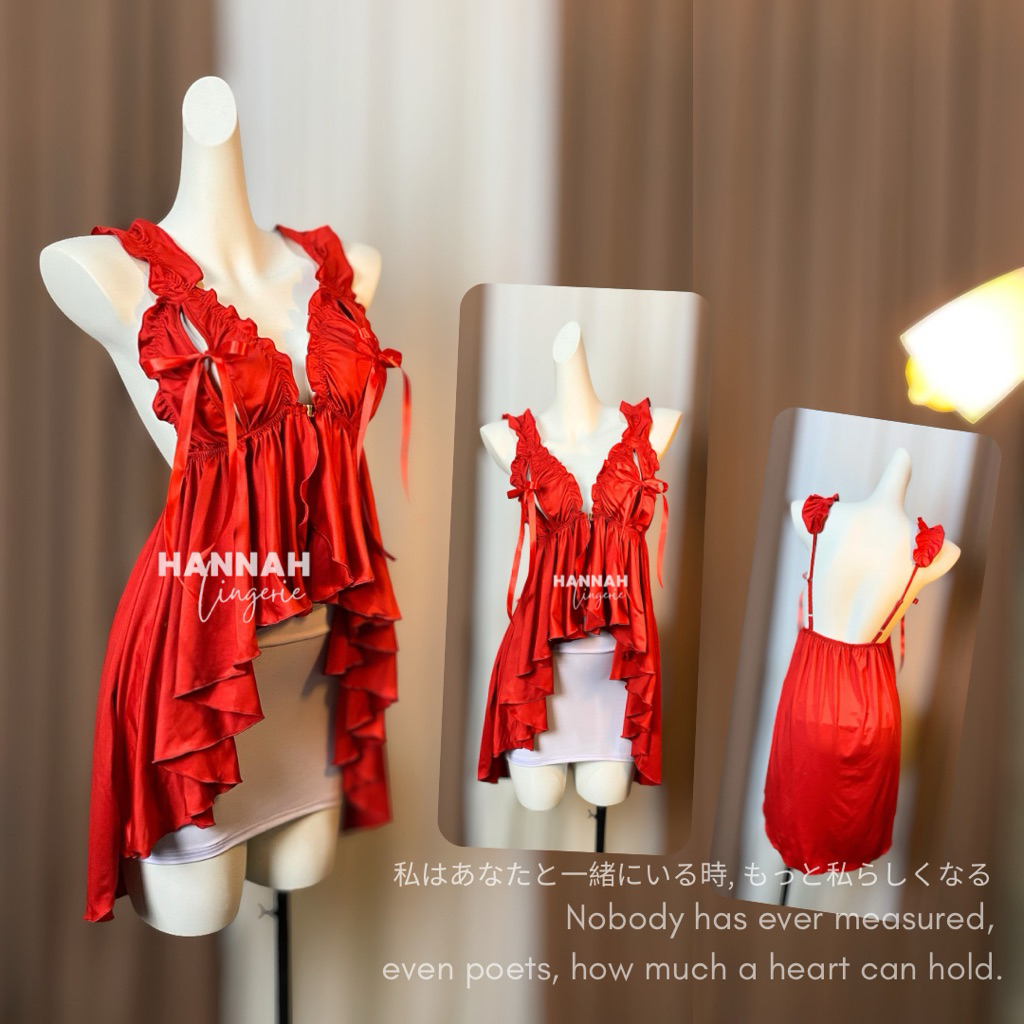 S-7XL AUBREY Lingerie - Lingering Hot Jumbo Wanita Hannah Lingerie Hamil Lengerie Jumbo Big Size Lin