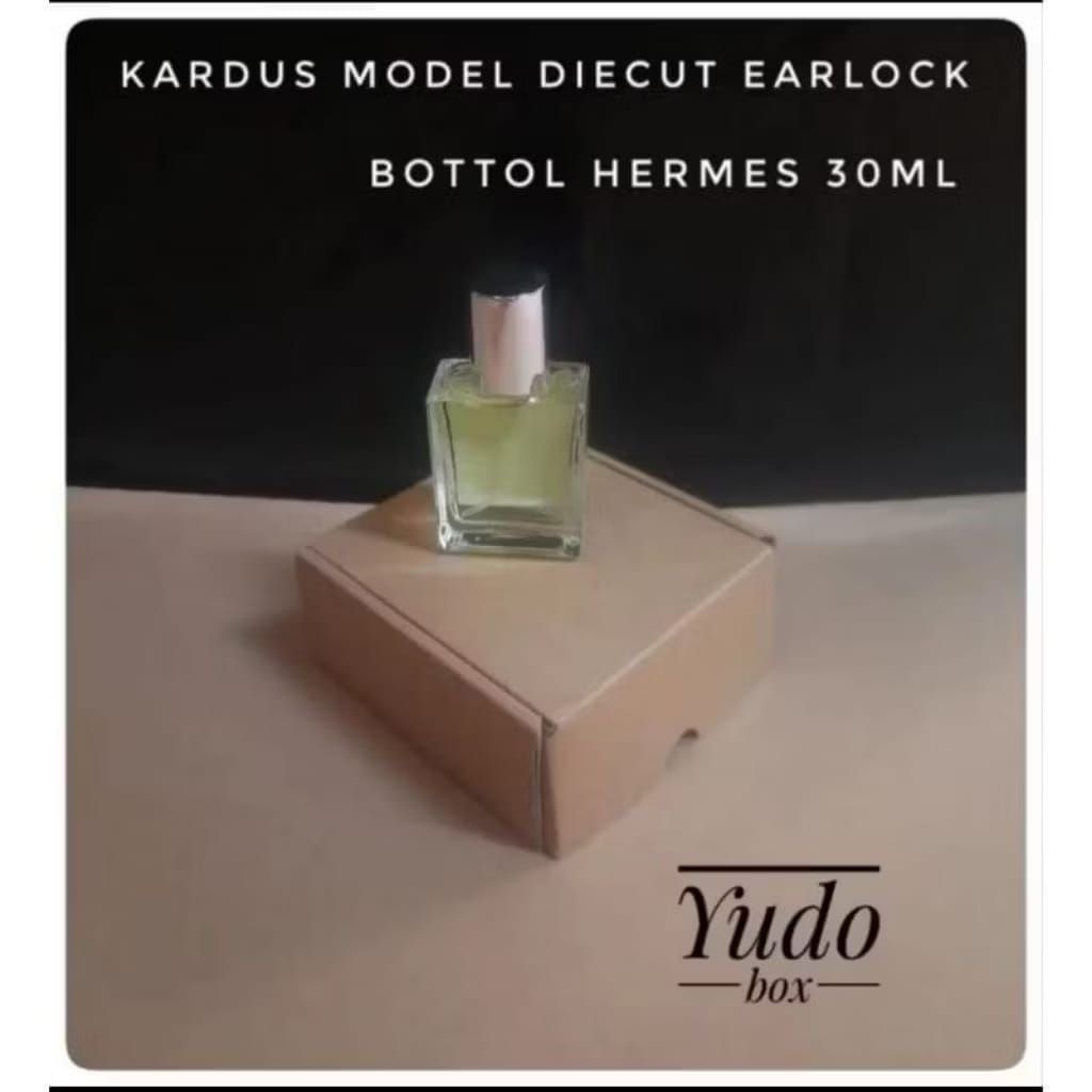 Box Parfum 30ML Kotak Parfum 30ML Kardus Parfum 30ML Box Diecut Parfum 30ML Corrugated Box Parfum 30