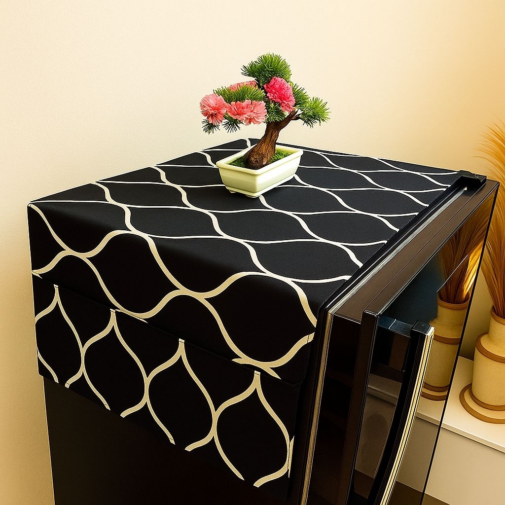 TUTUP KULKAS AESTHETIC/TAPLAK KULKAS ANTI DEBU/TAPLAK KULKAS/TAPLAK KULKAS AESTHETIC/PELINDUNG KULKA