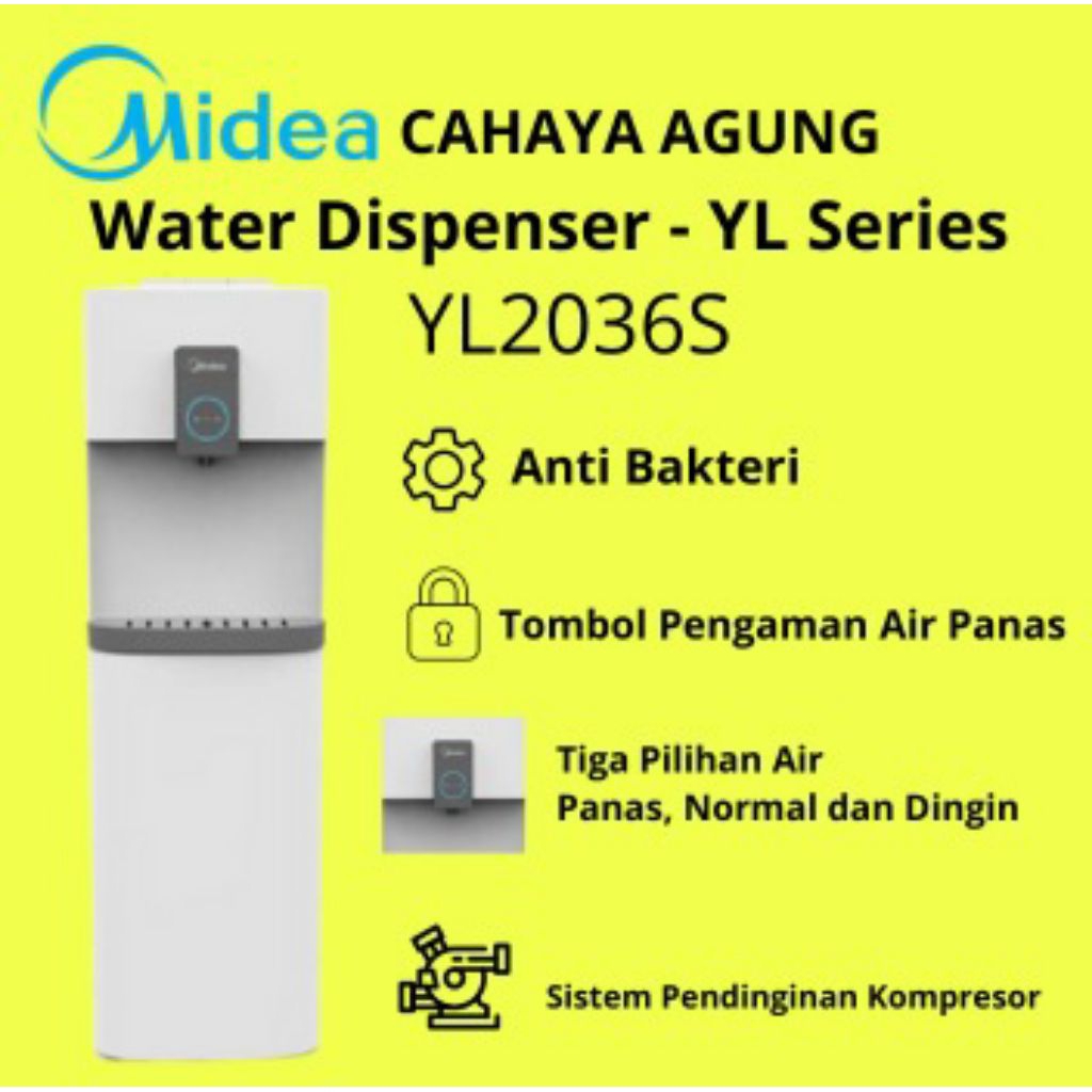 MIDEA Water Dispenser - YL SeriesYL1567B