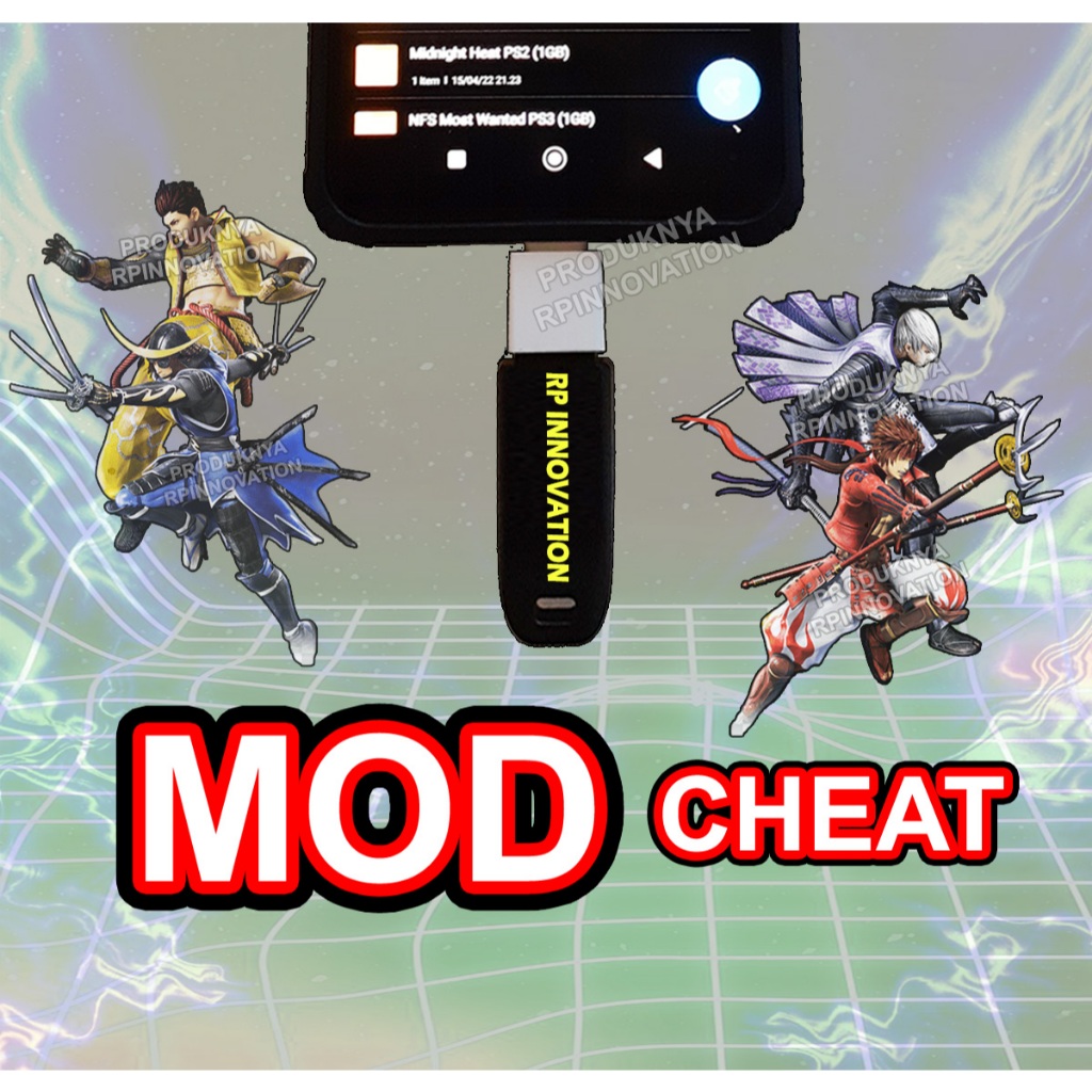 Flashdisk OTG MicroSD Game MOD Cheat untuk HP Android