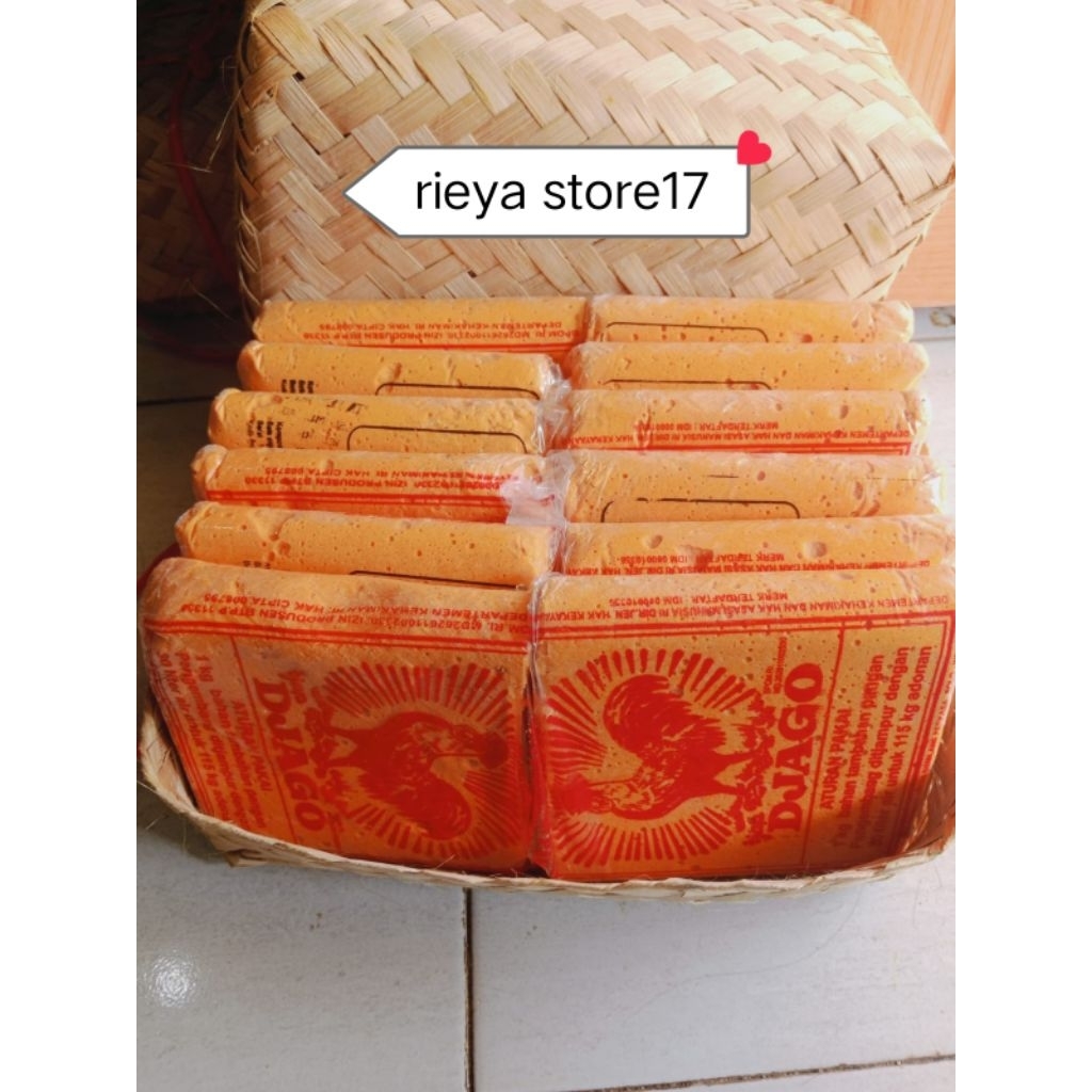 (terlaris)gendar garam bleng cap Djago kemasan 2pcs