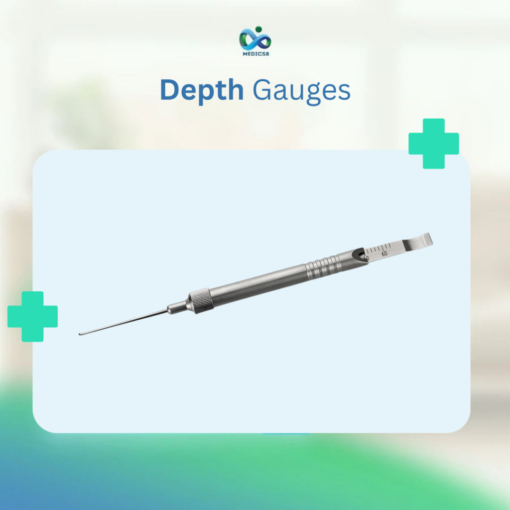 DEPTH GAUGES 60 MM - SMALL FRAGMENT INSTRUMENT