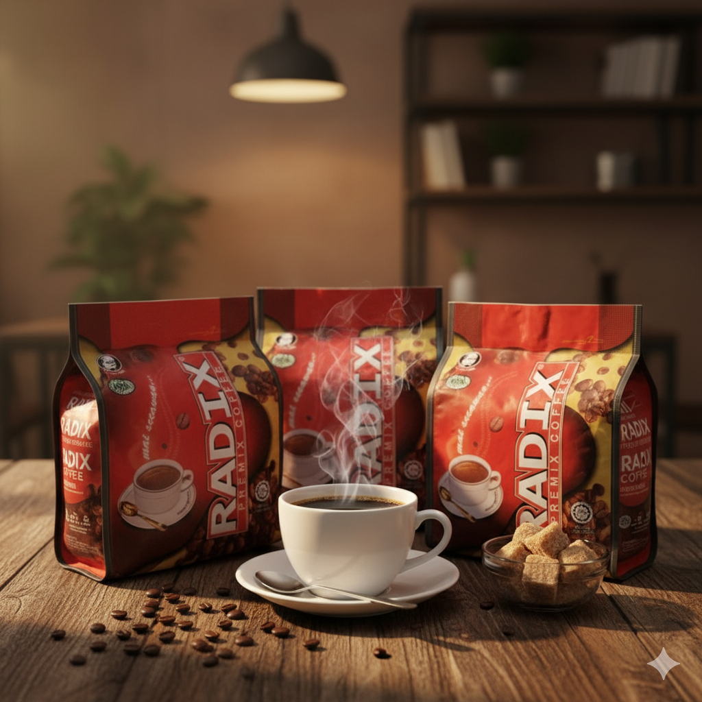 Kopi Radix HPA Malaysia Asli Isi 32 Sachet