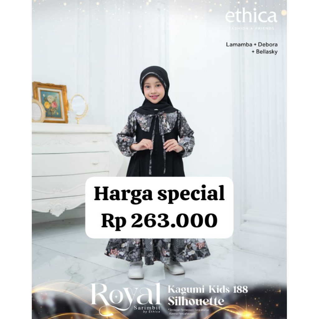GAMIS ANAK KAGUMI KIDS 188 SILHOUETTE BY ETHICA