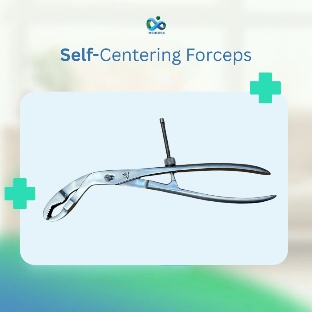 SELF-CENTERING FORCEPS 190 MM - SMALL FRAGMENT INSTRUMENT