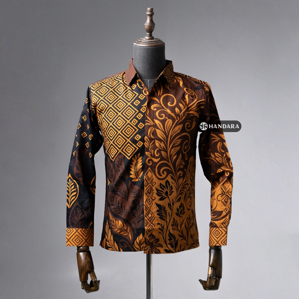 Batik Handara - Sriwijaya Kemeja Pria Furing Erro