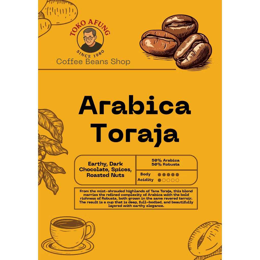 Kopi Arabica Toraja - Toko Afung